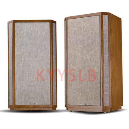 300W 8 Inch Bookshelf Speakers Coaxial Sound Audio Fever Hifi Home Theater System Music Wooden Sound Equipment Passive Speaker