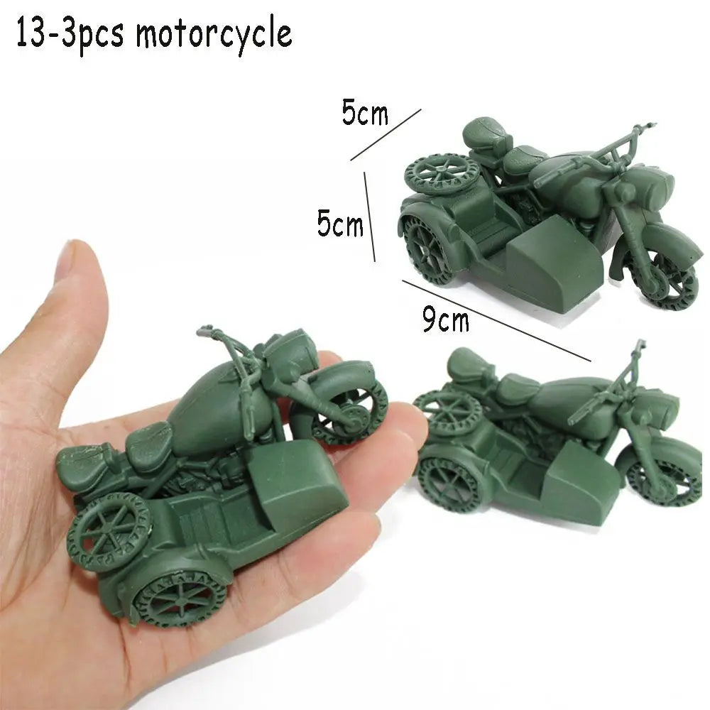 1Set Military Scene Accessories German Army Base Barbed Wire Building Block Fence Isolation Net Door Parts MOC Bricks Toys Kids