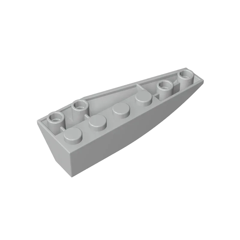 Gobricks 10PCS 41765 Bricks Wedge Curved Inverted 6 x 2 Parts Left Compatible MOC Building Block Adult Kids DIY Education Model