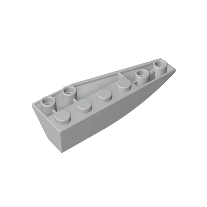 Gobricks 10PCS 41765 Bricks Wedge Curved Inverted 6 x 2 Parts Left Compatible MOC Building Block Adult Kids DIY Education Model