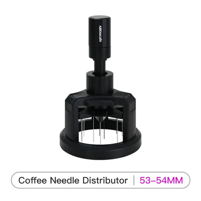 ALIKISSCAFE WDT Tools Rotary 51mm 54mm 58mm Espresso Stirrer Needle Distributor Magnetic Coffee Maker Accessories Barista Tools