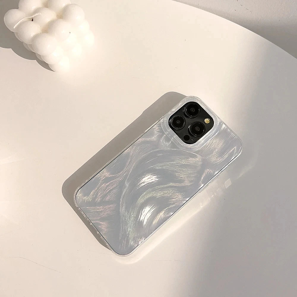 Exquisite Silicone Case for iPhone 16 Pro Case iPhone 17 13 15 14 12 11 Pro Max Plus All-inclusive Girl Fashion Phone Case Cover