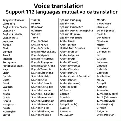 Smart AI Scan Reader Portable Voice Translator Scanner Pen WIFI AI Voice 112 Languages Translator for Dyslexia Autism