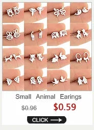 Fashion Small Heartbeat Stud Earrings Medical ECG with Heart Earings for Women Everyday Jewelry Girls Valentine's Day Gift