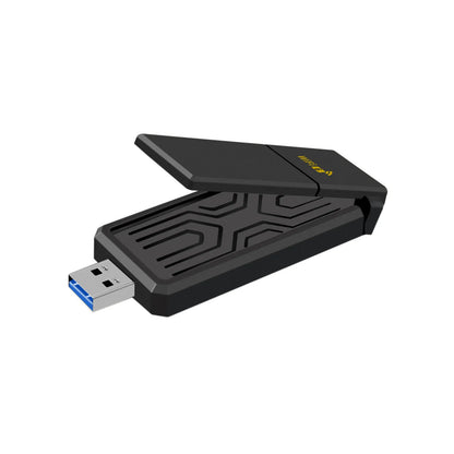 Wifi 6 USB Dual Band Wireless Network Card 1800Mbps 2.4GHZ with Antenna USB3.0 Wireless Adapter for Laptop Desktop Computer