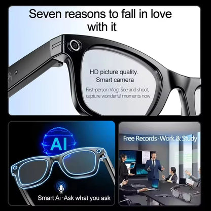 Xiaomi 8K Camera AI Glasses Smart Translation Color-Changing Waterproof Glasses Video Recording Photo Call Smart Sunglasses