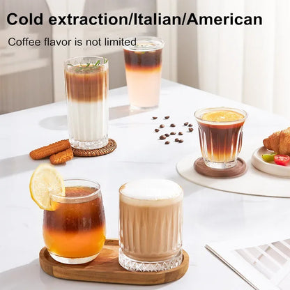 20Bar Pressure, Dual Brew (Hot/Cold), Smart Touchscreen, Milk Frother, Fast Heating, Energy Saving - Perfect for Home Baristas