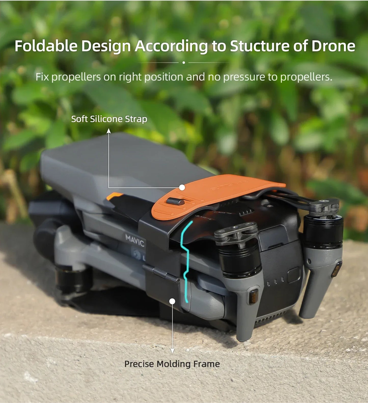 Sunnylife Propeller Holder For DJI Mavic 3/3 Pro/3 Classic Propeller Stabilizer Bracket Protective Belt Fixing Mount Drone Parts