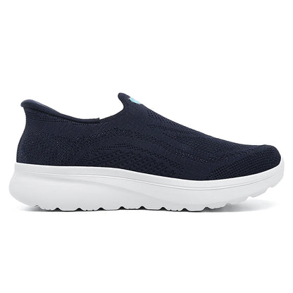 Men Women Slip on Walking Shoes Breathable Mesh Knit Loafers Lightweight Non Slip Comfort Casual Sports Sneakers Walking
