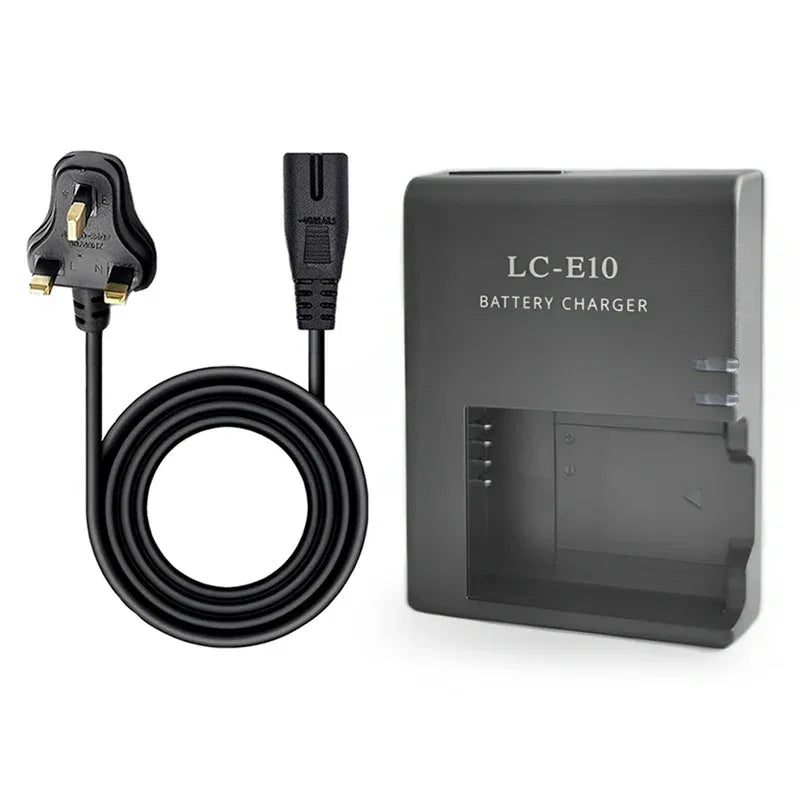 LC-E10/E LC-E10C LP-E10 BATTERY CHARGER For Canon LP-E10 EOS 1100D kiss X50 Rebel T3 EU Standard Plug