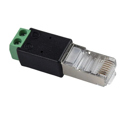 RJ45 to RS485 Converter RJ45 Terminal Adapter RJ45 to RS485 Adapter Crystal Head to Terminal