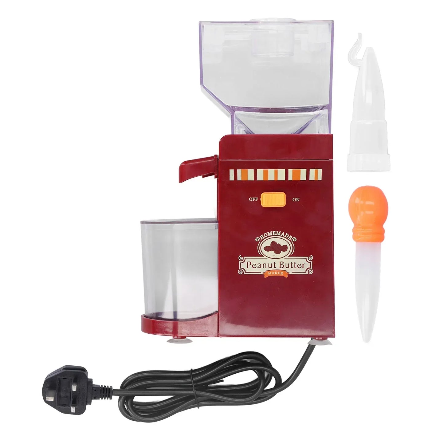 Peanut Butter Maker Home Electric Grain Grinder Anti Slip Sesame Sauce Mill Nut Butter Machine for Groundnut Almonds Cashews Haz