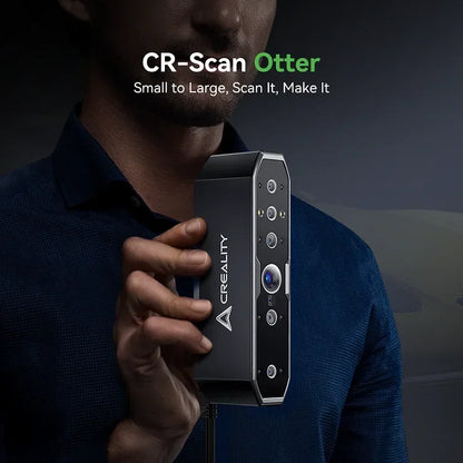 Creality CR-Scan Otter Portable Upgraded Handheld 3D Scanner 0.02mm Accuracy High Efficiency 20fps Speed Scanning Anti-shaking