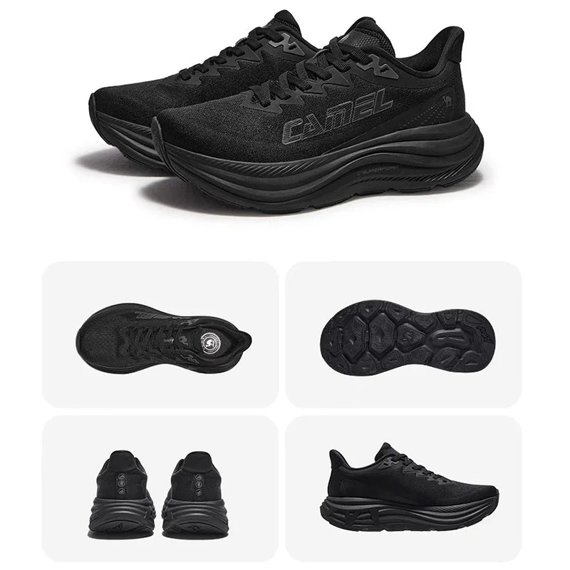 GOLDEN CAMEL Men's Sports Shoes Fashion Sneakers Rebound Cushioning Non-slip Running Jogging Shoes for Men Comfortable