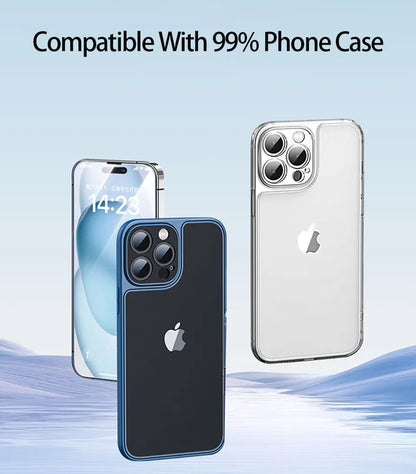 4Pcs Full Cover Tempered Glass For iPhone 16 11 12 13 14 15 Pro Max Anti-Burst Screen Protector For iPhone 7 8 XR XS Max Glass