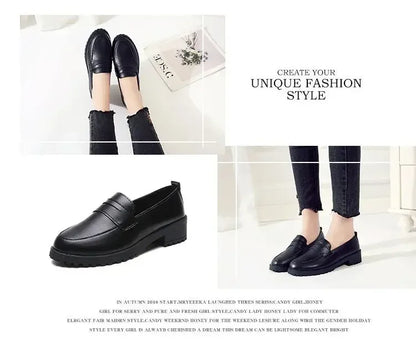 Women's Flat Shoes New Style Spring Summer 2023 Korean Fashion Round Head Casual Versatile Simple Lazy Shoes Rubber Material