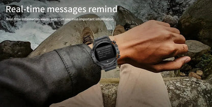 LIGE 2025 ECG+PPG Smart Watch Men 466*466 AMOLED Screen Heart Rate Blood Pressure Body Fat Monitor Bluetooth Call NFC Smartwatch
