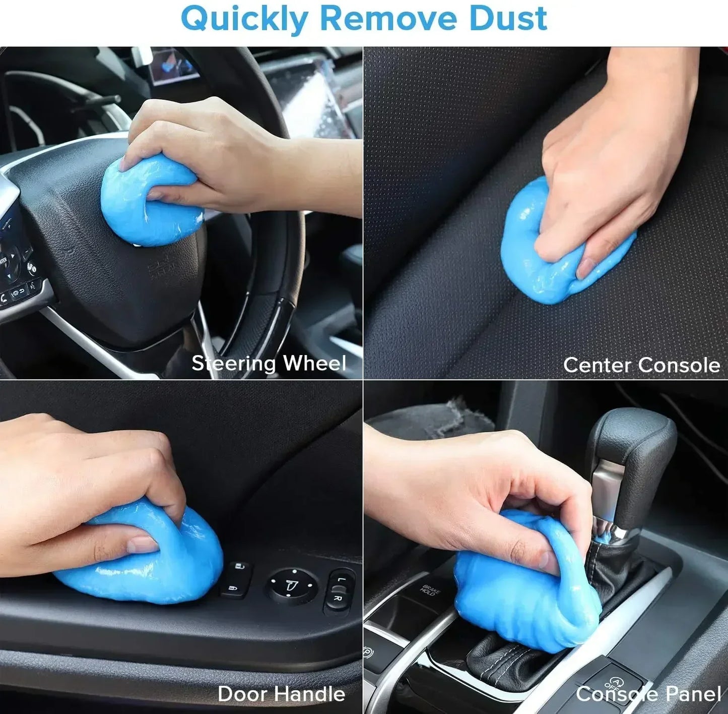 Super Dust Clean Clay Dust Keyboard Cleaner Slime Toys Cleaning Gel Car Gel Mud Putty Kit for Laptop Cleanser Glue Cars Part