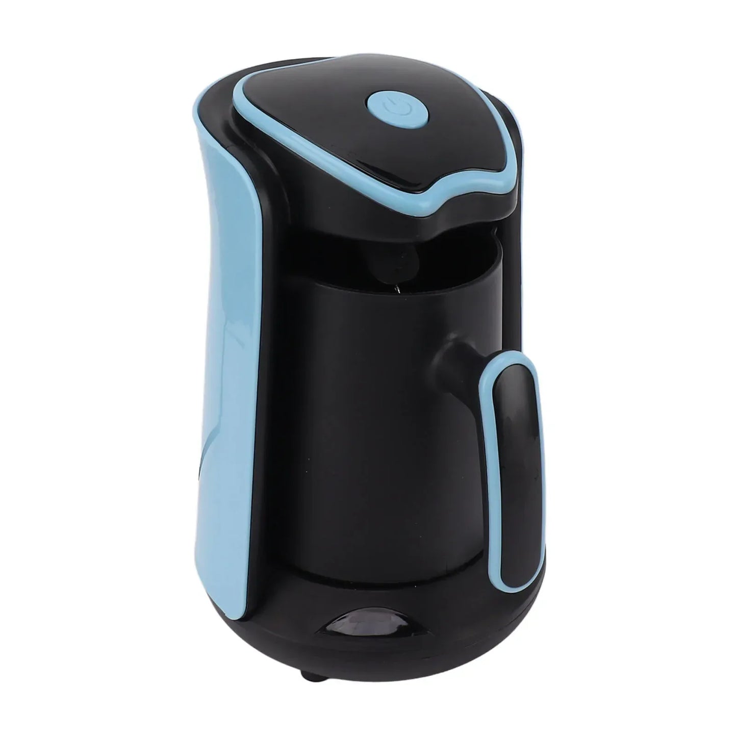 500ml Coffee Pot Stainless Steel Electric Thermal Coffee Maker for Office Blue