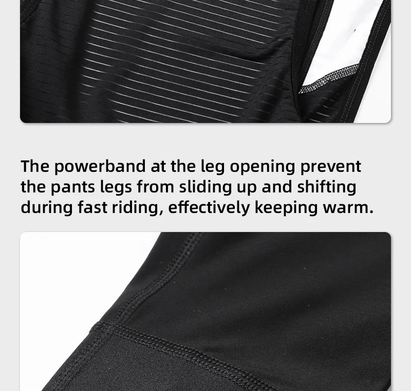 YKYWBIKE 2026 Winter Cycling Bib Tights Thermal Warmth Fleeced Road Bike Bib Long Pants 6 Hours Riding Bicycle Clothing