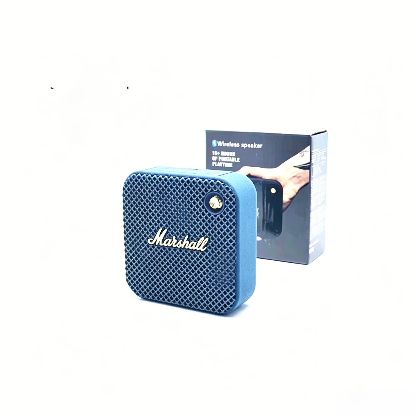 2026 Marshall Mini Retro Bluetooth Speaker, Compact Subwoofer, Portable & Long Battery Life for Outdoor Use