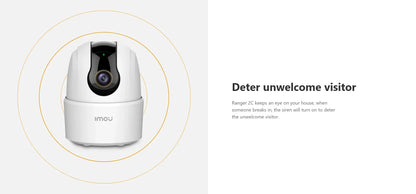 IMOU Ranger 2C 5MP Wifi Camera Two-way Talk Surveillance Security 360° Coverage Portection Night Vision Smart Tracking Camera