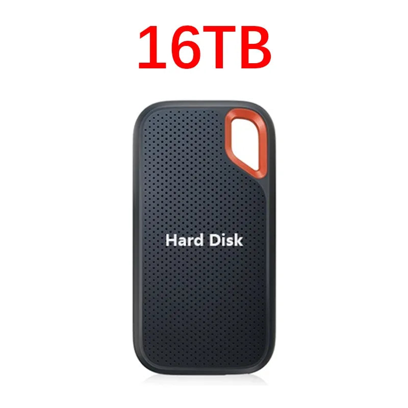 Portable SSD 1TB External Hard Drive Fast Transfer Solid State Drive Large Capacity Waterproof Hard Disk Storage for Laptops/PC