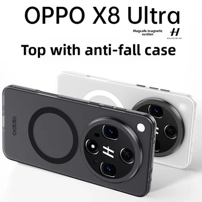 For OPPO Find X8 Ultra Pro Case Luxury Skin Feel Matte Magsafe Magnet Phone Cover For OPPO Find X 8 X8Pro Shockproof Bumper