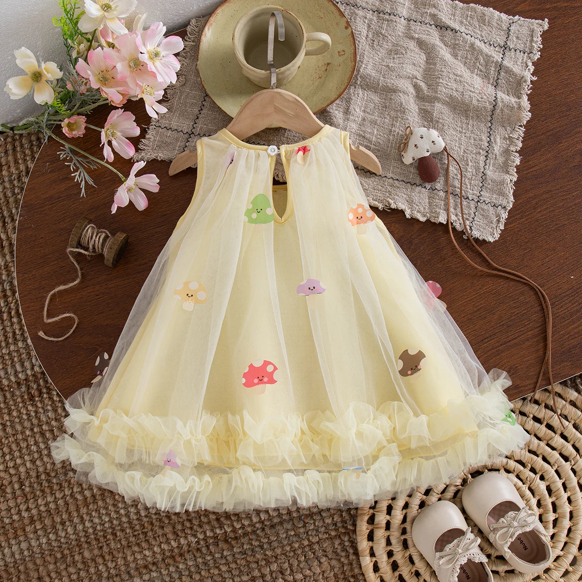 Summer New Baby Girl Princess Dress Sweet Chiffon Children'S Clothing (9 Months -4 Years Old)