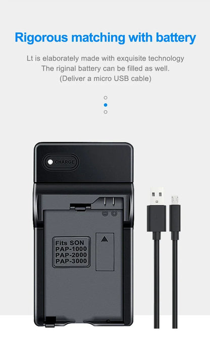 HQIX for Sony  PSP-2000 2001 2002 2003 2004 2005 2006 2007 2008 3000 3001 3002 3003 3004 Game Console PSP-S110 Charger Battery