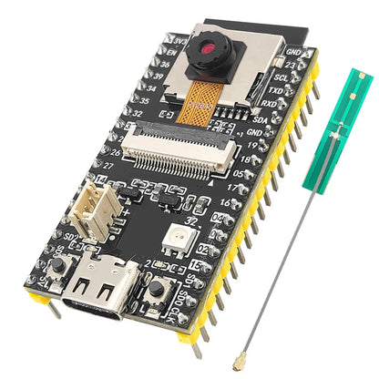 ESP32 CAM Development Board with OV2640 Camera Module Extend 2.4G Extend Antenna 4MB Flash 8MB PSRAM 16GB TF Card ESP32-S3
