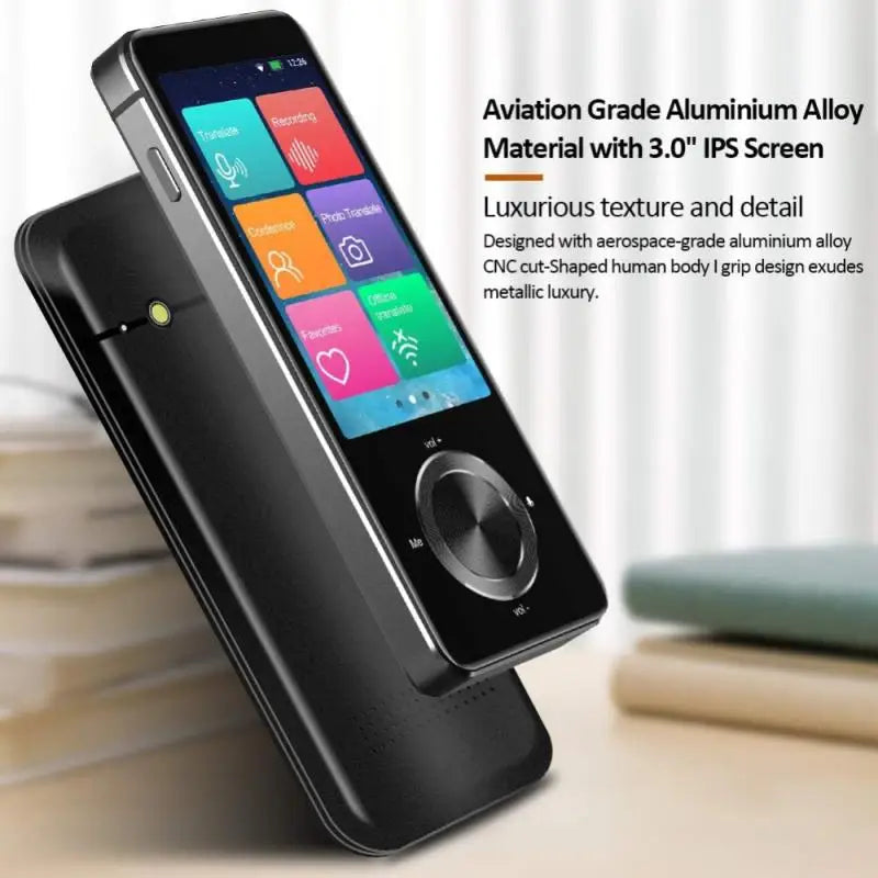 M9 Language Translator Device 107 National Languages Intelligent Translator Real-time Voice, Recording, Text Translation Device
