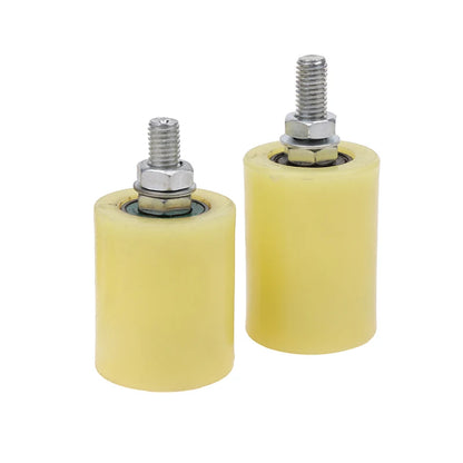 1pc Thickened Bearing Nylon Guide Roller Gate Wheels - Sliding Or Cantilever Gates Positioning Guide Translation Door Wheel