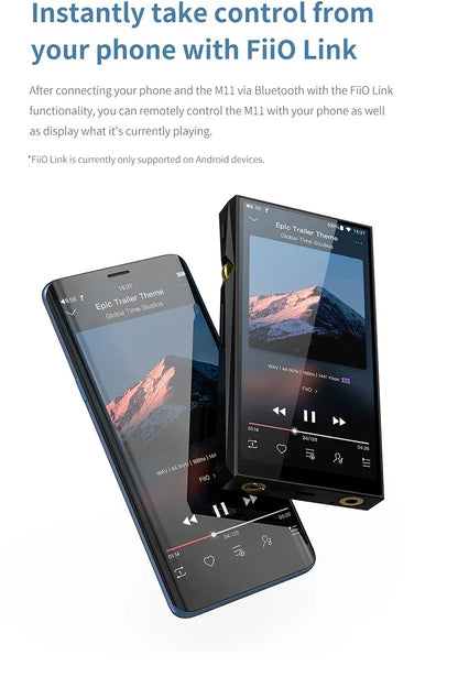 Zycbeautiful for fiiO M11 HIFI Music MP3 Player with Balanced Output/Support WIFI/Air Play/Spotify