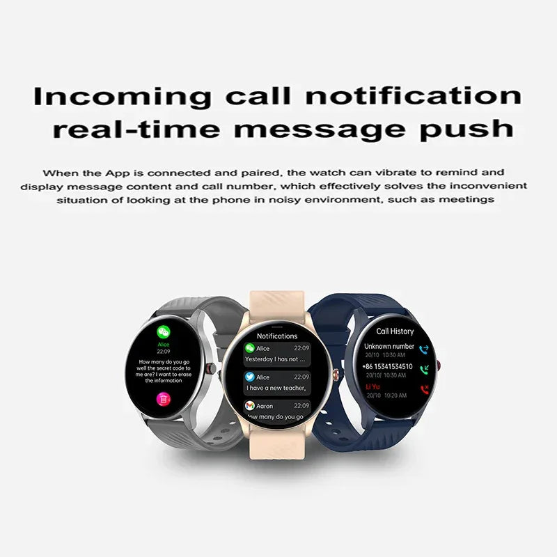 New Health Smart Watch ECG Heart Rate Blood Oxygen Blood Pressure Monitoring Bluetooth Call GPS Movement Trajectory Smartwatches