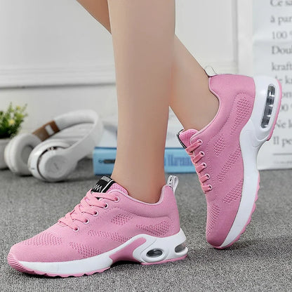 MAEDEF New Fashion Ladies Casual Shoes Summer Light Mesh Breathable Shoes Women's Sports Shoes Outdoor Anti-slip Training Shoes