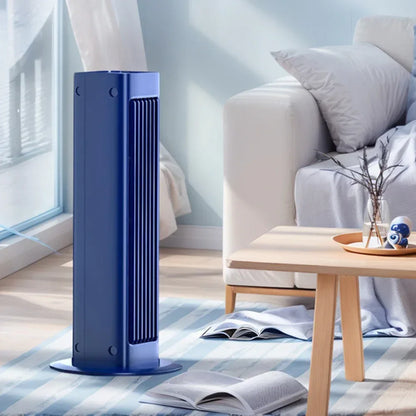 4000mah Leafless Fan 3 Mode Bladeless Air Cooler Fan LED Wall Mount/Desktop Standing Tower Fan for Bedroom Living Rooom Bathroom