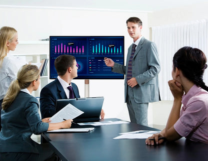 Free Standing Tv 21.5 Inch Touch Screen Portable Tv Smart Mobile Display Rechargeable 360 Rotating Tv Stand Wireless Television