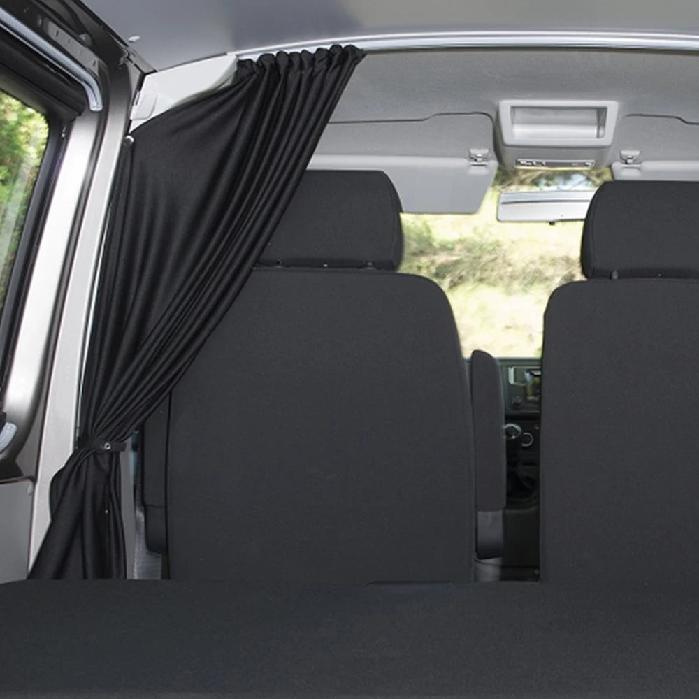 A Set CAB DIVIDER Blackout Curtain For Fiat Ducato VW T5 T6 Ford Transit Sprinter High Roof Motorhome Caravan Campervan