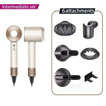 Sèche-cheveux Super Hair Dryer 220V sans balais, soin capillaire personnel, coiffage, outil à ions négatifs, programme de séchage, sèche-cheveux électrique à ions négatifs