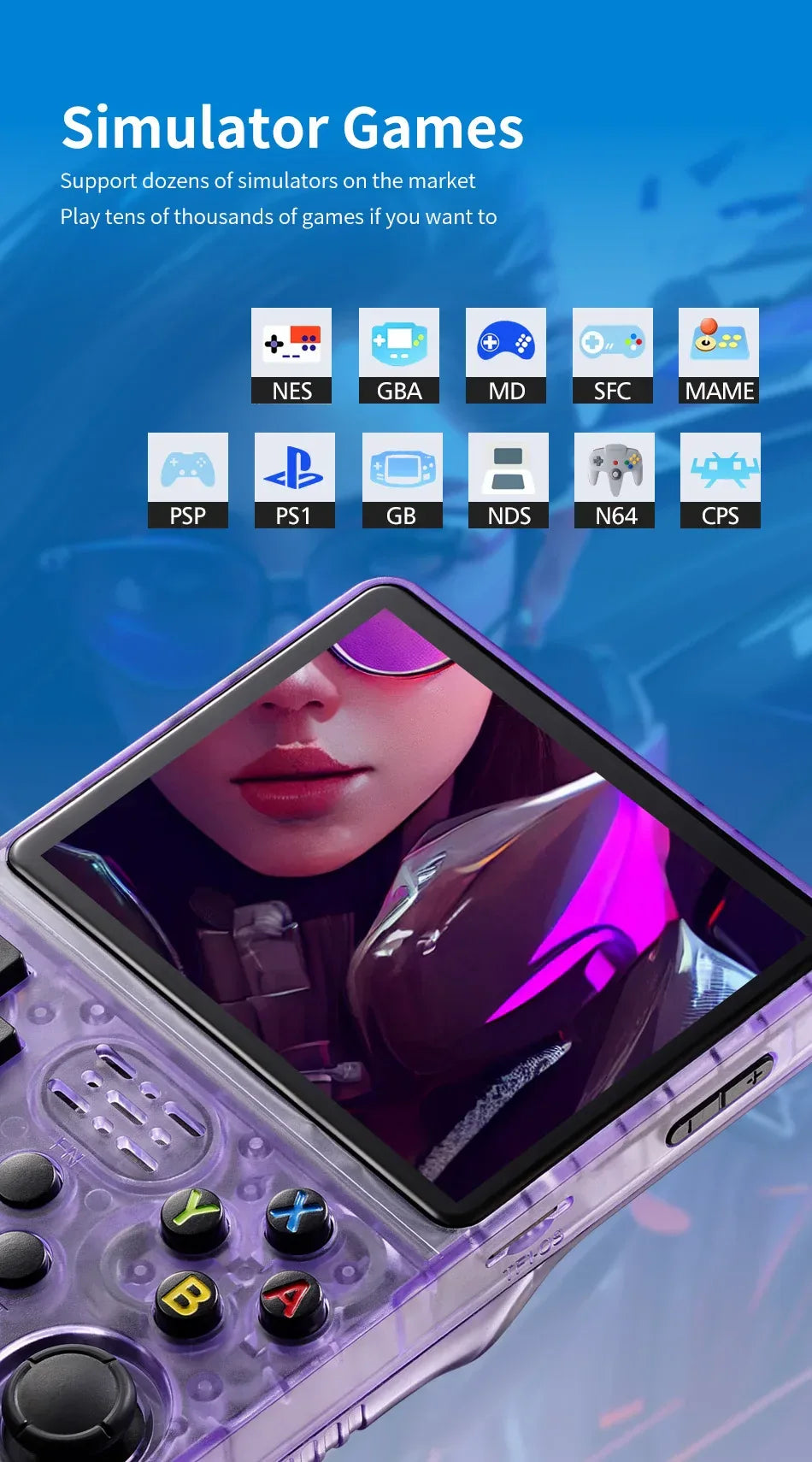 Mini R36S Retro Handheld Video Game Console Linux System Portable Pocket Player Plus gaming stick ps vita box for switch