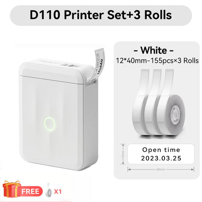 Niimbot D11 D110 D101 H1S Mini Thermal Printer Pocket Label Maker USB Bluetooth Label Stick Printer Inkless DIY Name Price Tag