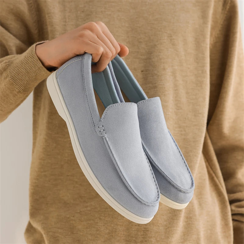 2025 Men's multi-color loafers A pedal leisure business shoes Doug shoes