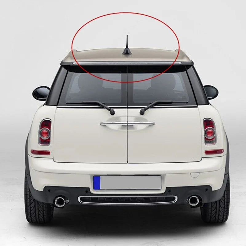 Brand New Carbon Fiber Screw Metal Short Stubby Mast Antenna Car Styling Roof Antenna Enhanced Signal For Benz Car Accessories