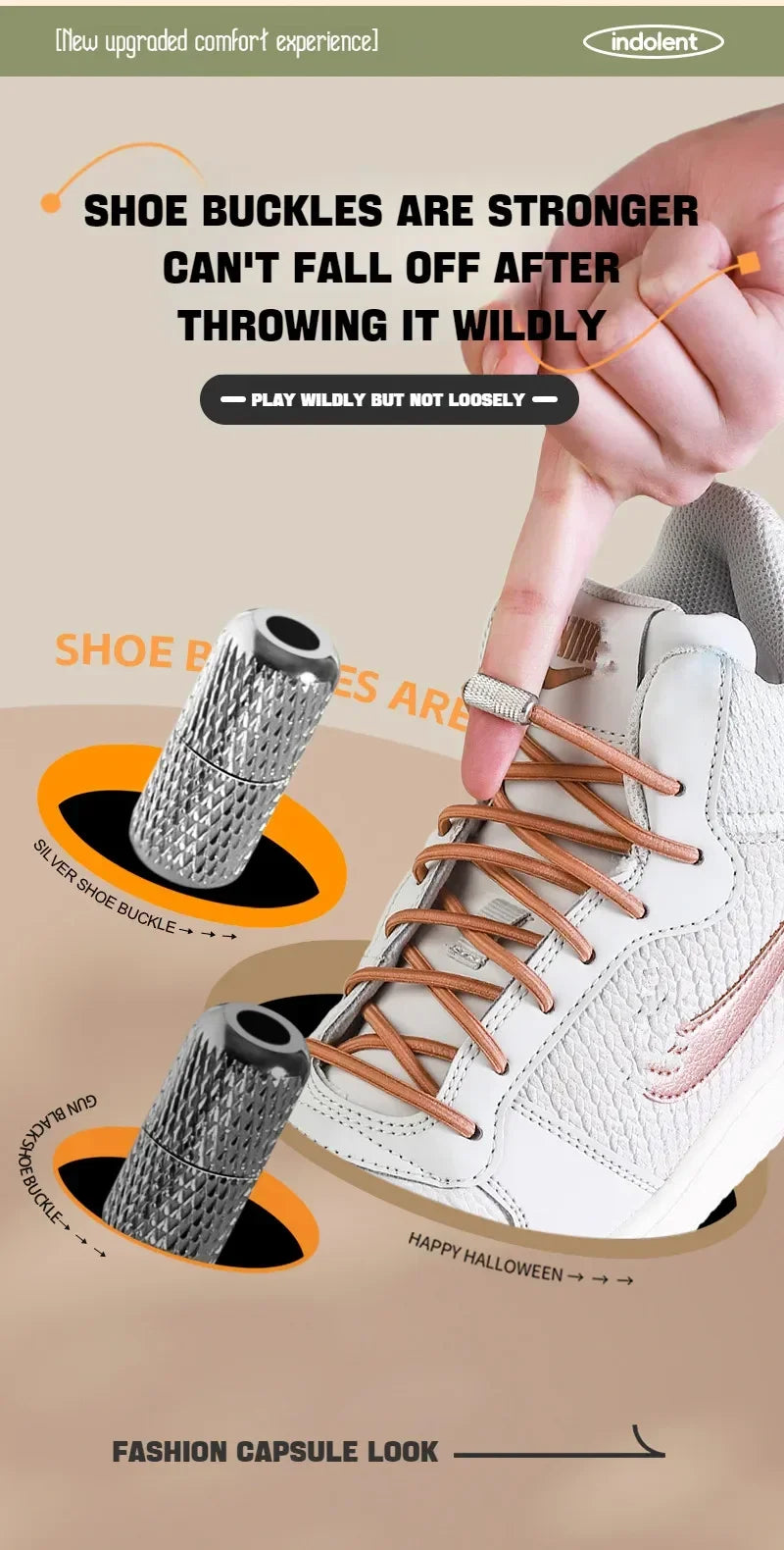 New Elastic Laces Sneakers Tennis Round Shoe laces Without ties Kids Adult Rubber Bands No Tie Shoelace Shoe Accessories