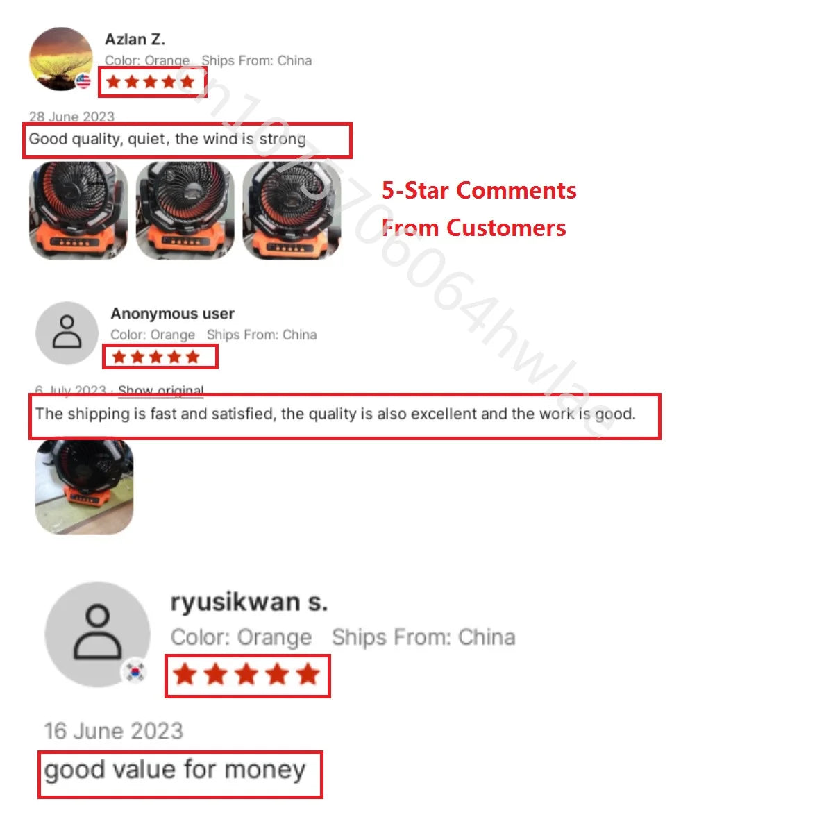 2026 Portable Wireless Fan 40000mAh Camping Fan Rechargeable Table Fan Travel Tent Fan Air Circulator Tents Outdoor Electric Fan