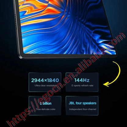 Free Gift Lenovo Pad Pro 2025 Xiaoxin 144Hz JBL 4 speakers 2.9K Android 12.7inch 2nd 10200mAh 45W Charging Big Screen For Study