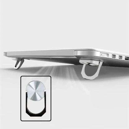 Self-Adhesive Mini Foldable Laptop Stand Invisible Mini Invisible Notebook Holders Colorful Adjustable