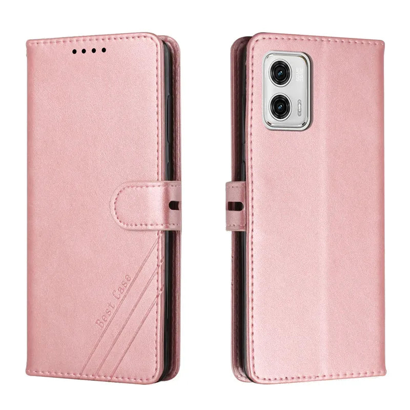 Etui on For MOTO G73 Case Wallet Magnetic Leather Cover na For Motorola MOTO G13 G23 G53 G72 G Stylus 5G 2023 Flip Phone Coque