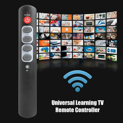 Copy IR Remote for TV STB DVD VCR Universal 6 Big Button Learning Remote Control Electronic Smart Home Accessories